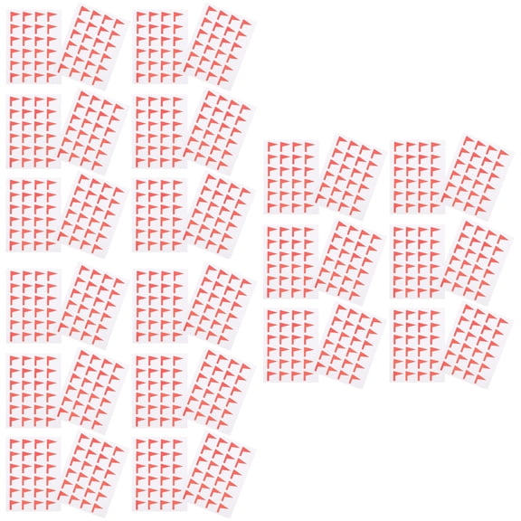 MLINS 36 Sheets of Classification Stickers Label Stickers Map Label Stickers DIY Sticky Labels