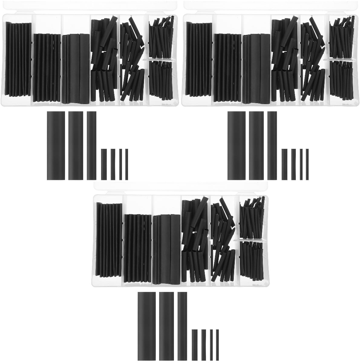 MLINS 381 pcs Heat Shrink Tubing Kit Insulation Heat Shrink Tubes ...