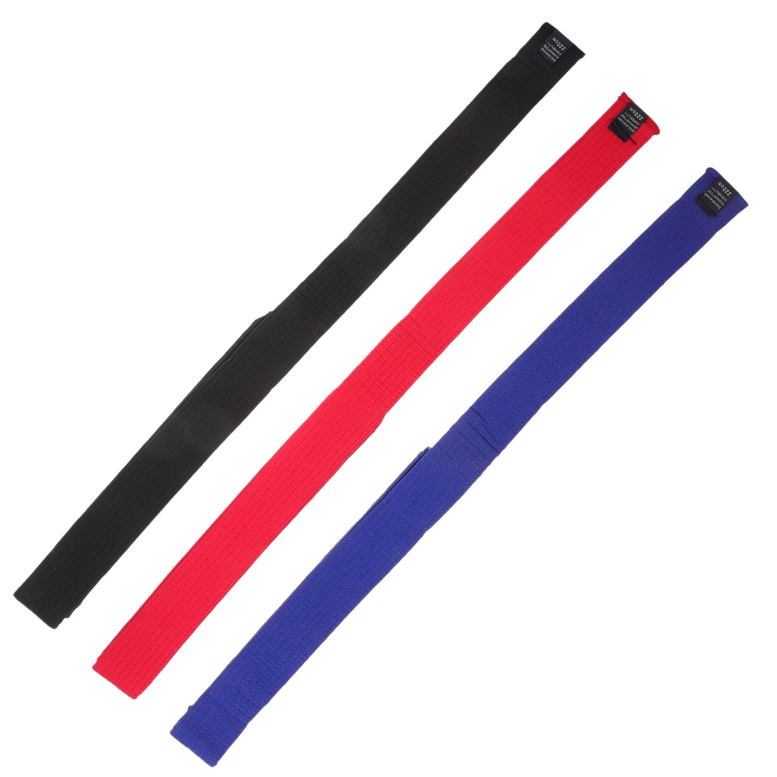 MLINS 3Pcs Karate Belts Multicolor Cotton Taekwondo Belts Professional Martial Arts Belts