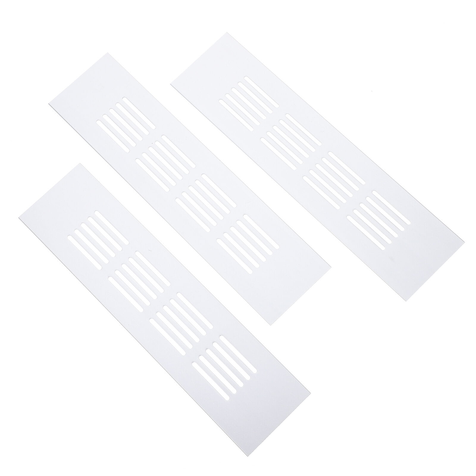 3Pcs Aluminum Alloy Breathable Mesh Rectangular Heat Dissipation Panels ...