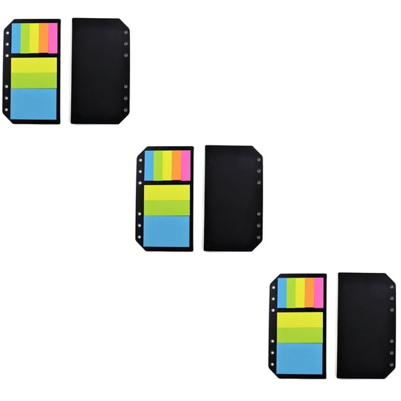 MLINS 3pcs 2 Books Portable Sticky Tabs Multi-function Sticky Flags Household Book Tabs