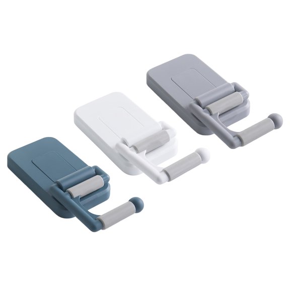 MLINS 3pcs Adhesive Wall Broom Holder No Drilling Wall Mop Holder Household Broom Grippers