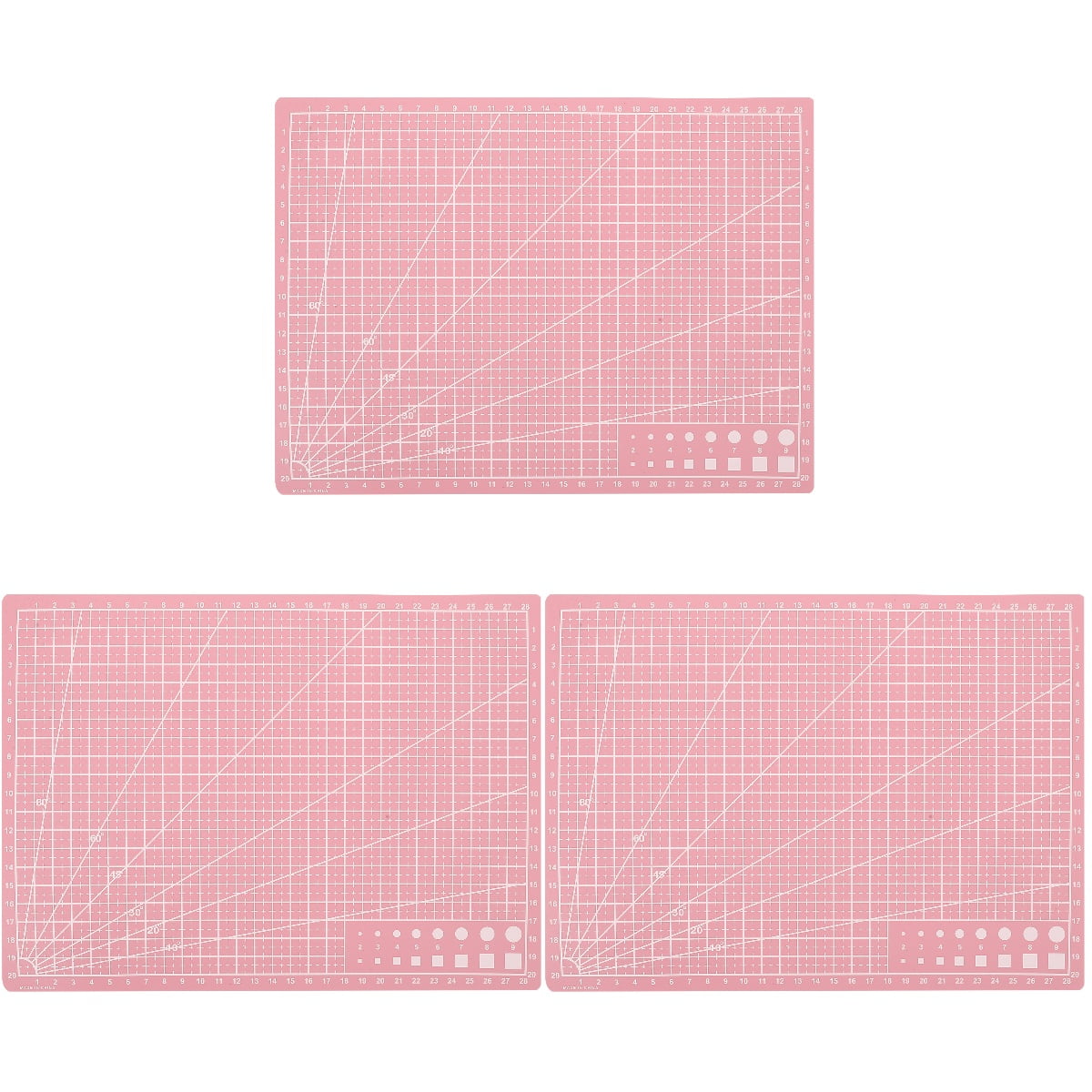 Shear Mat MLINS 3pcs Art Carving Cutting Mat DIY Cutting Board Paper Art Shear ...