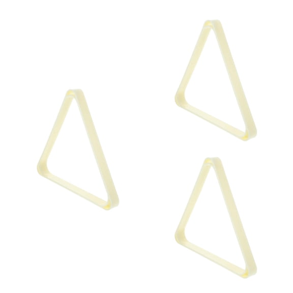 MLINS 3pcs Billiard Ball Holder Table Pool Ball Rack Triangle Billiard Rack Billiards Frame