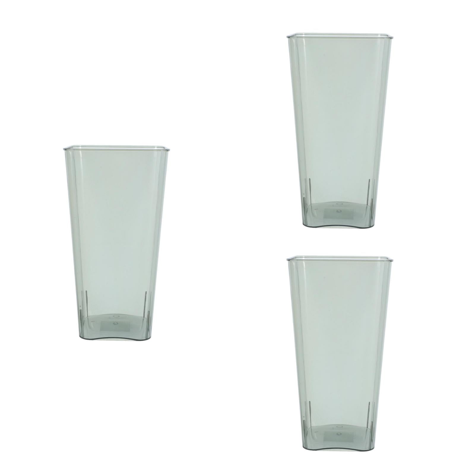 MLINS 3pcs Clear Umbrella Storage Container Waterproof Umbrella Stand Convenient Umbrella Bucket For Home Entryway Large Plastic Umbrella Holder