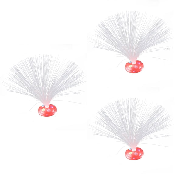 MLINS 3pcs Colorful LED Sky Stars Fiber Optic Lights Festive Decoration Night Lamp Birthday Party Wedding Lights