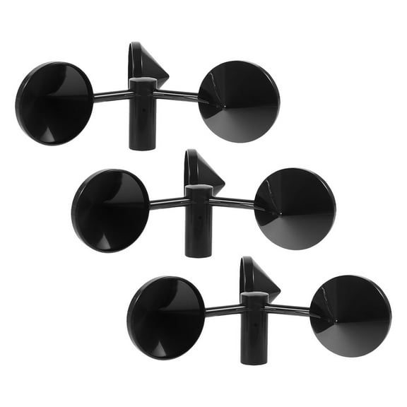 MLINS 3pcs Cup Anemometer For Wind Speed Measurement Handheld Speed Meter For Accurate Wind Monitoring For Meteorological Turbines Hvac Systems