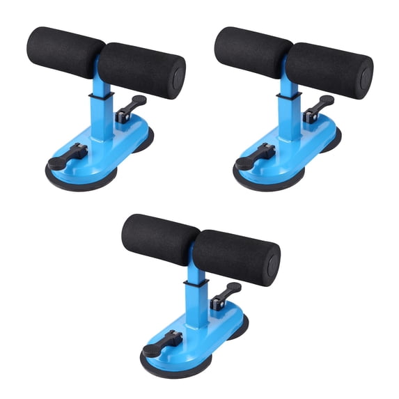 LIFKOME Portable Self-Suction Sit Bar Blue Home Fitness Tool 3Pcs