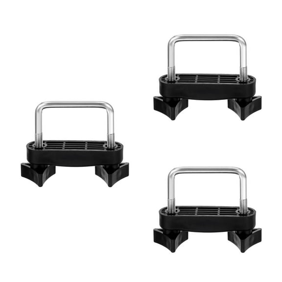 MLINS 3pcs Roof Rack Bracket Roof Rack Accessory Roof Rack Mounting Bracket Roof Rack Clamp