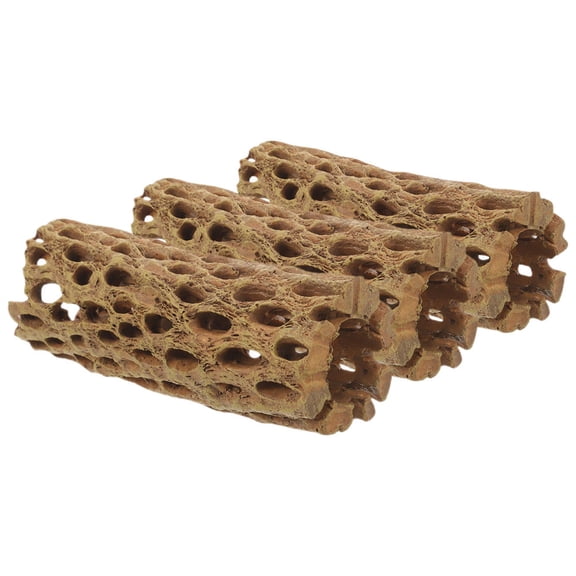 MLINS 3pcs Shrimp House Fish Tanks Hiding Cave Ornament Shrimp Shelter Shrimp Hideout Shrimp Spawn Hideaway Fish Hiding House Fish Tank Spawn Decor Fish Cave