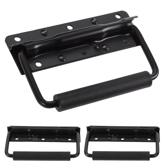 MLINS 3-Pack Heavy Duty Spring Loaded Cabinet Pull Handles, Replacement Door and Drawer Handles for Kitchen and Furniture