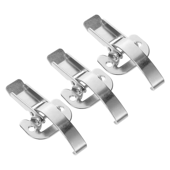 MLINS 3pcs Truck Toolbox Latch Heavy Duty Metal Buckle Clips For Luggage Hardware Quick Release Toggle Latch For Industrial Equipment