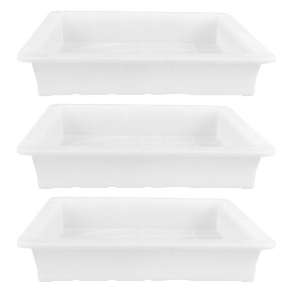 MLINS 3pcs Walk Path Maker Path Stone Moldings Paving Pavement Concrete Molds Stepping Stone Paver Cement Mold for Garden Outdoor