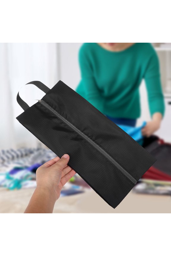 3pcs Water Resistant Shoe Organizer Travel Cases with Zipper Closure for Athletic Sneaker Dress Shoes Storage Bags