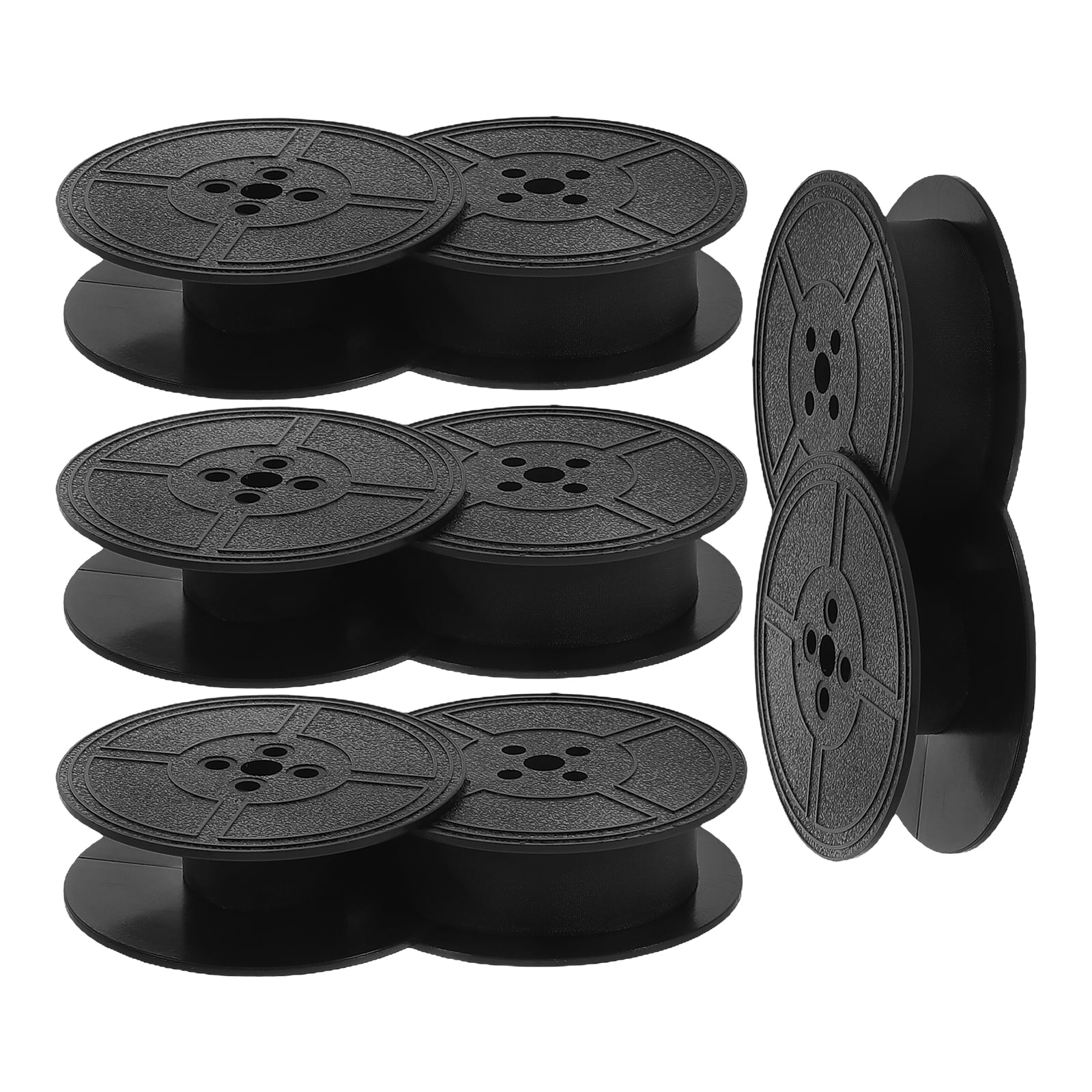 Hemoton 8 Pcs Typewriter Ribbon Twin Spool Universal Typewriter Ink Ribbon Replacement Twin Spool Ink Compatible Red Black Ink Black Ink Typewriter