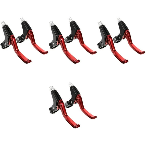MLINS 4 Pairs of Universal Bikes Brake Part Safety Bike Brake Replacement Handle Aluminium Alloy Brake Lever