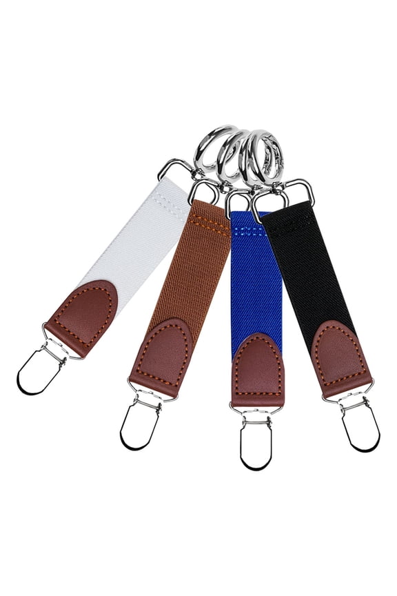 Hat Holder Clip For Bag Travel Accessory PU 4Pcs