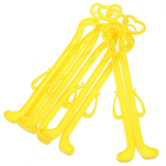 KONTONTY Plastic Boot Clips for Shoes Use Keep Heels in Shape 4 Pieces Assorted Color