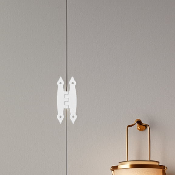 MLINS  4 Pcs Cabinet Hinge Antique Butterfly Hinges Hardware Pitted