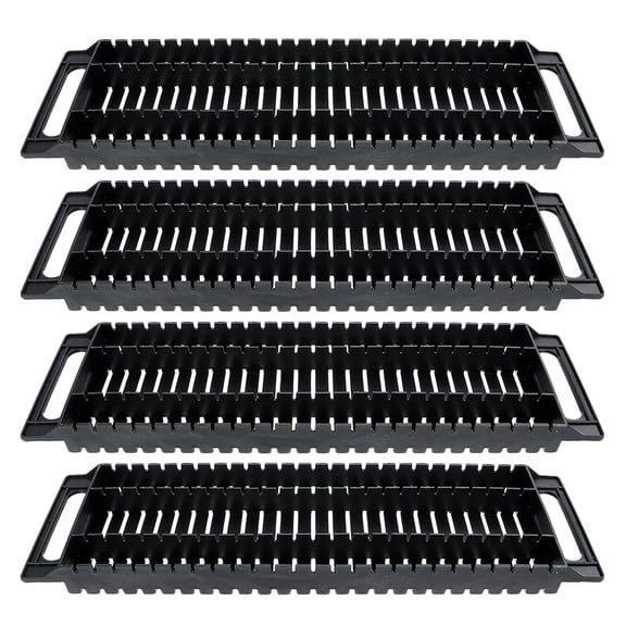 MLINS  4 Pcs Circuit Board Bracket Brackets Wire Holders for Cords Black
