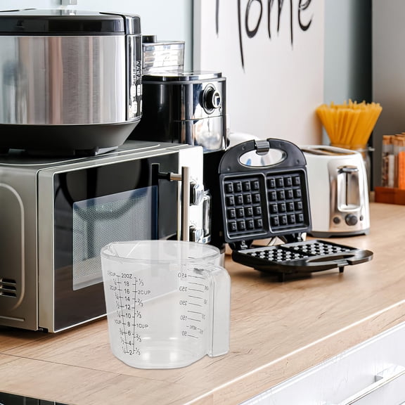 DINHEAROM Graduations Reading Measuring Cup Assorted Color 4Pcs