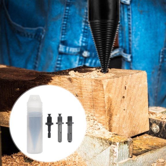 MLINS 4 Pcs Drill Bit Bits Wood Chopping Efficient Logging Tools