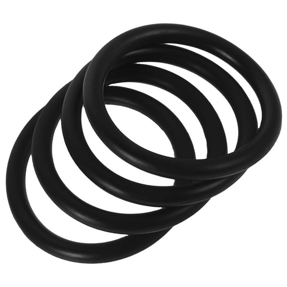 MLINS Quick Release Bumper Ties with Durable Rubber Rings for Car Packing Black Universal Fit