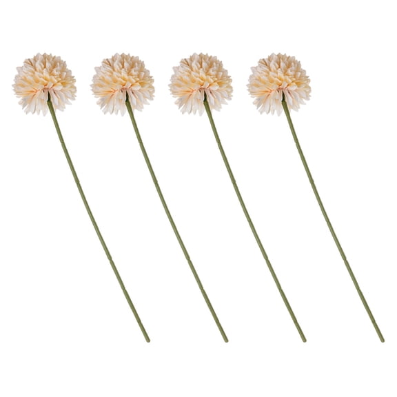 MLINS 4pcs Artificial Flower Adornment Lifelike Dandelion Ornament Photo Props
