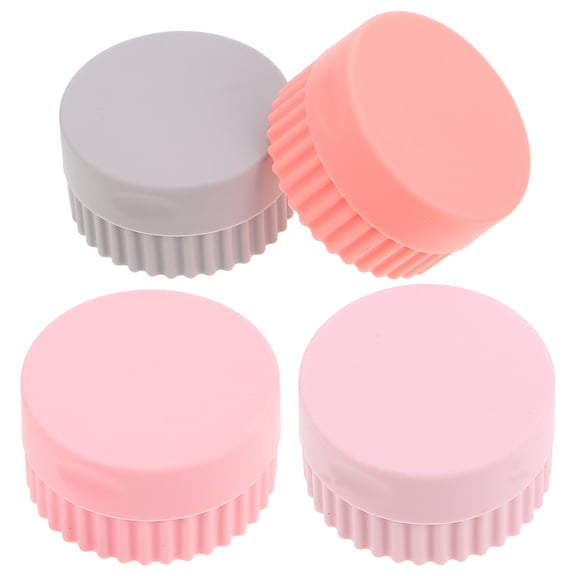 MLINS 4 Pcs Hairspray Guards for Facial Silicone Packaging Box Travel 4.50X4.50X2.50CM