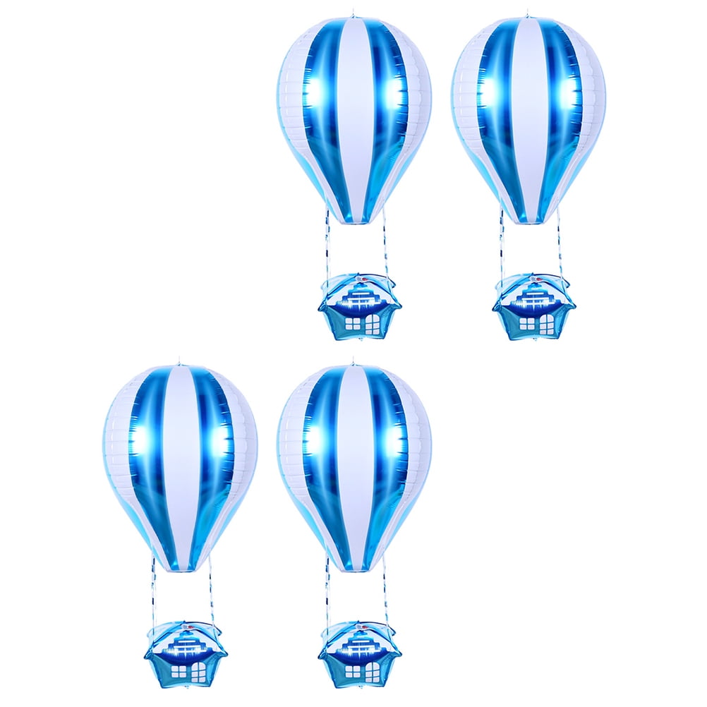 MLINS 4 Pcs Helium Hot Air Balloon Decoration Balloons Baby Shower