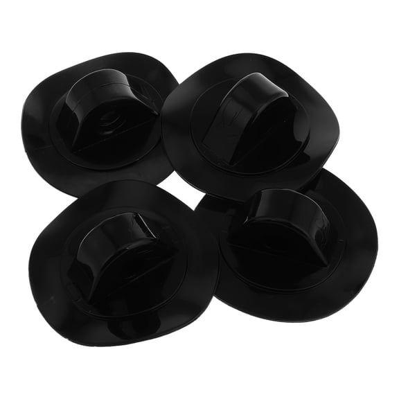 MLINS  4 Pcs Motor Mount Clamp Paddleboard Buckle Rubber Boat Rope