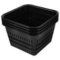 thumbnail image 1 of MLINS  4 Pcs Net Pots for Hydroponics Orchid Containers Cubes Black, 1 of 8