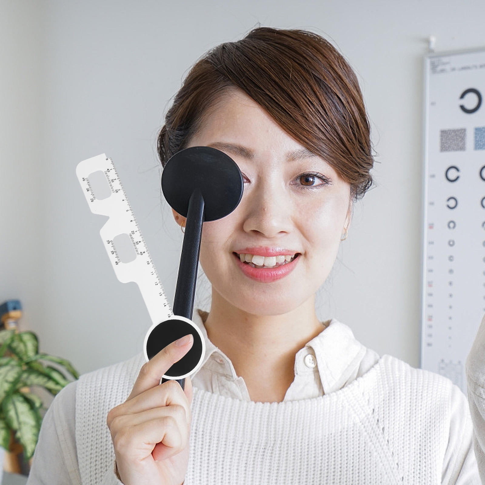 MLINS 4 Pcs Optical Pupil Distance Ruler Measuring Eye Distances for ...