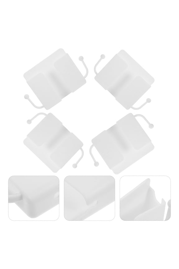 4 Pcs Phone Mobile Charging Stand Cell Accessories Wall Mount Holder