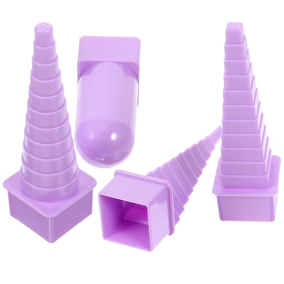 MLINS 4 Pcs Quilling Patterns Picture Hanging Kit Paper Winding Tower