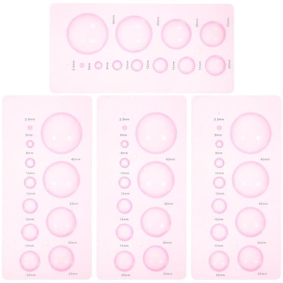 MLINS  4 Pcs Quilling Styler Quilting Creations Stencil Paper Making Kit Slotted Tool