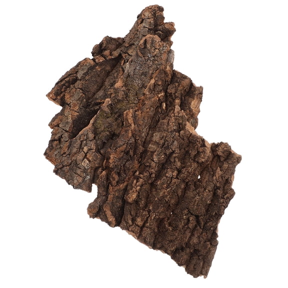 MLINS 4 Pcs Reptile Bark Turtle Tank Gecko Terrarium Sea Pet Supplies