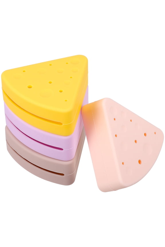 4 Pcs Shower Scrunchie Keeps Sponge Clean Organizing Makeup Travel