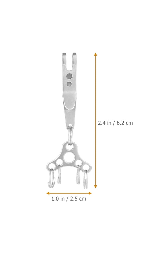 4 Pcs Suspended Buckle Climbing Key Chains