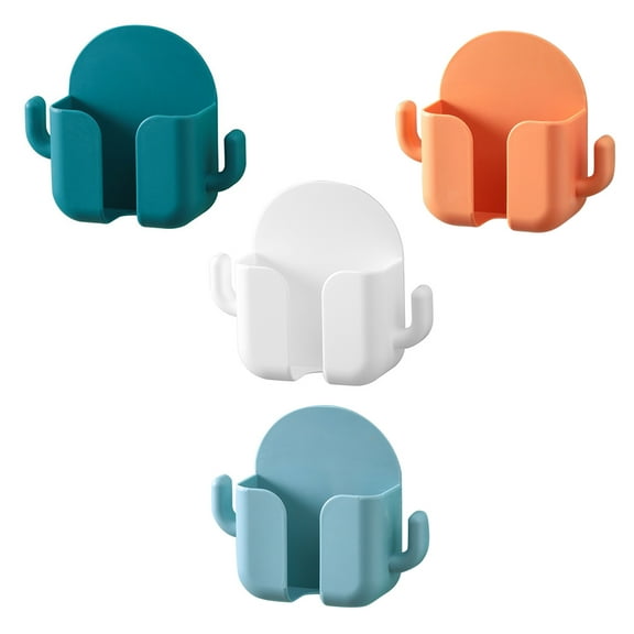 MLINS 4pcs Household Wall-mounted Storage Box Hanging Monitor Mobile Phone Storage Box