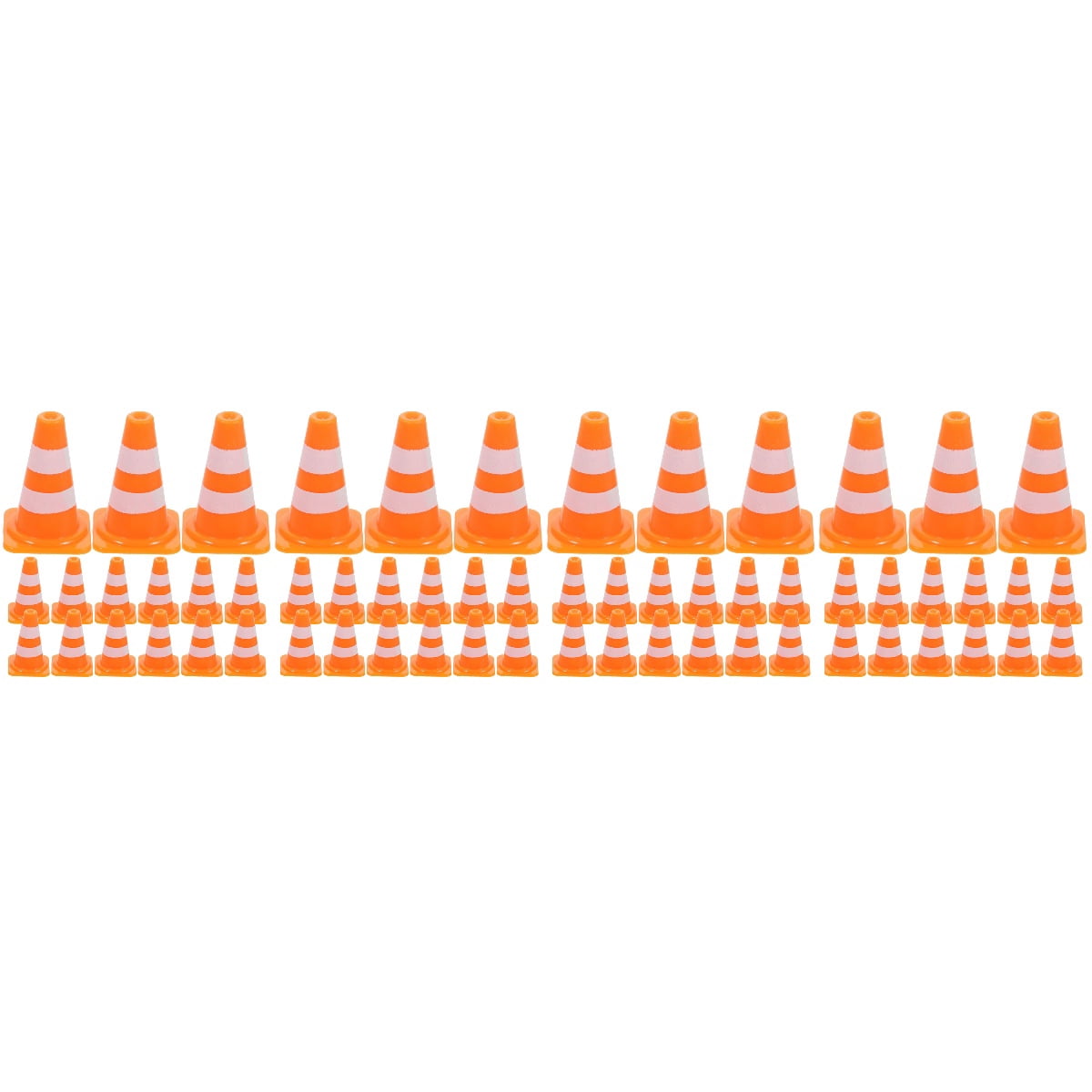 MLINS 4 Pieces Impossible Cone Roadblock Simulation Props Child ...