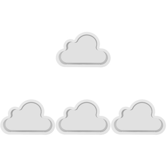 MLINS 4 Sets Cloud Table Light Cloud Photo Frame DIY Cloud Light for Home Office Decor