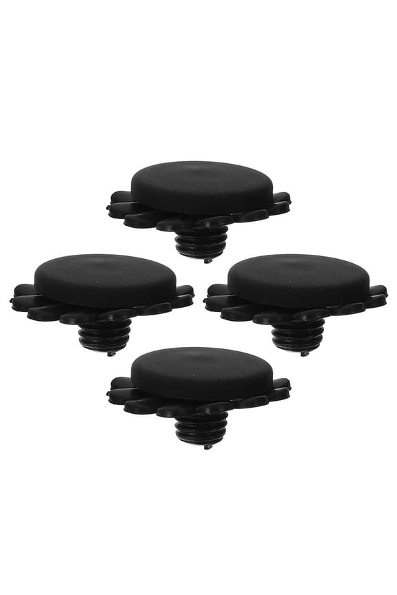 4 Sets Pole Umbrella Tips Convenient 8mm Umbrella Plastic Tip Replacement Covers