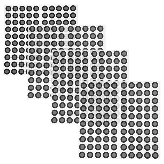 DINHEAROM Trail Marking Reflectors Reflective Film 4 Sheets For