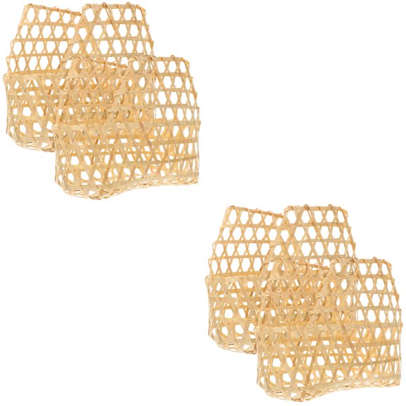 LIFKOME Khaki Handheld Basket for Home Storage and Decoration, Natural Woven Organizer for Household Use