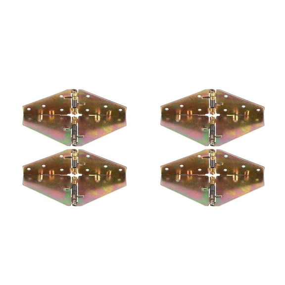 MLINS 4 pcs Heavy Duty Folding Table Hinges Drop Leaf Tables Dining Table Leafs Support Hinge Furniture Kitchen Hinges Hardware For Laundry Folding Tables And Folding Desks
