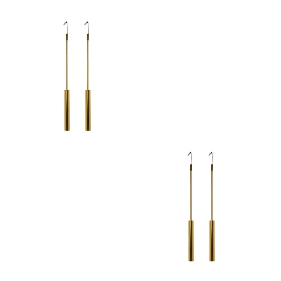 DINHEAROM Metal Clock Pendulum for Precise Timekeeping and Enhanced Visual Appeal