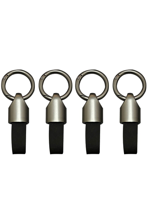 4Pack Multi Color Keychain for Men Car Key Rings Trendy Minimalist Bag Pendant Everyday Use 3.11.40.9in