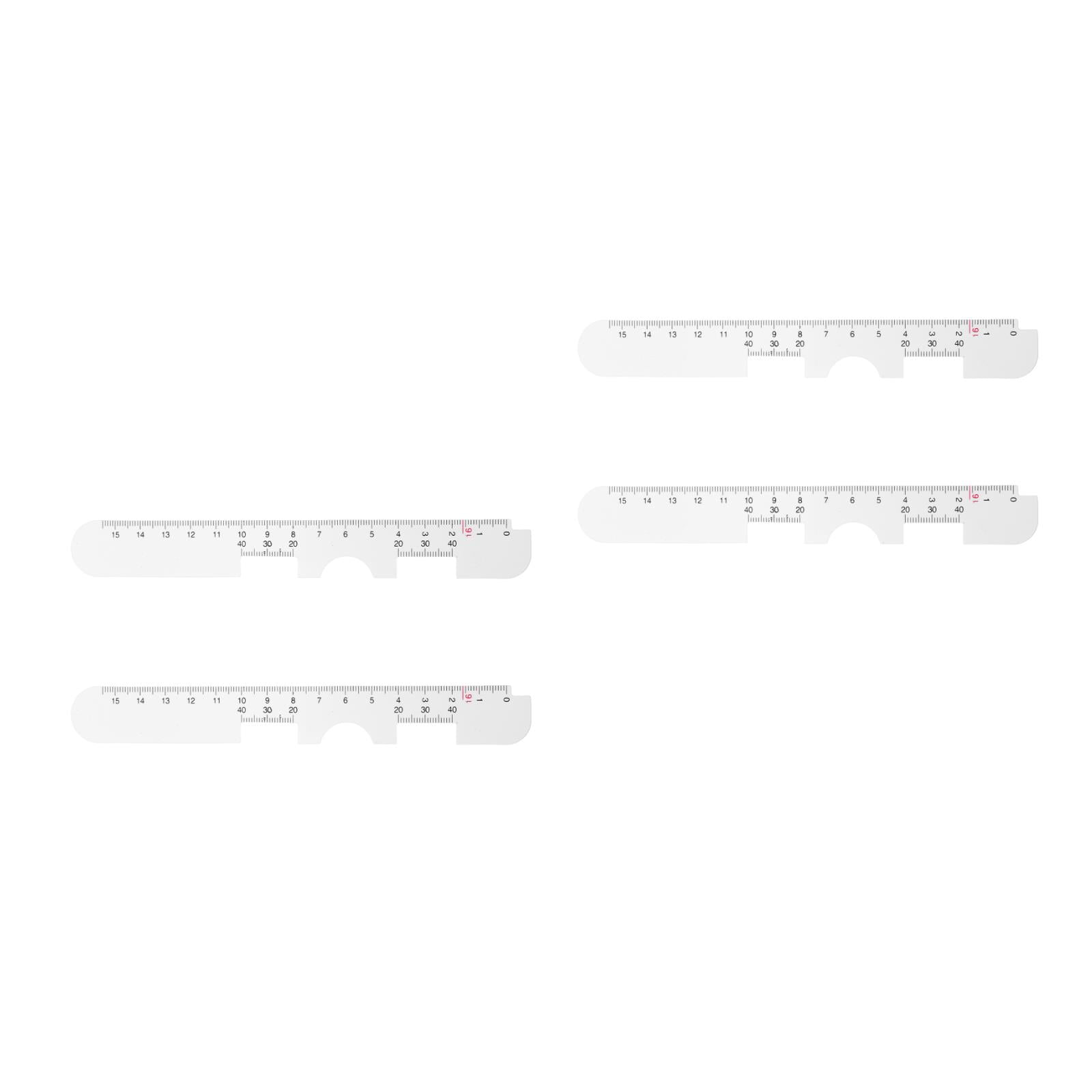 MLINS 4 pcs Measuring Pupil Distance Ruler Pupil Distance Ruler For ...