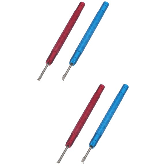MLINS 4 pcs  Watch Needle Lifting Removing Tools Metal Watch Repair Needle Lever Accessory